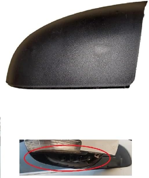 STYCARO Side View Mirror Lower Cap compatible with Maruti New Swift VXI/VDI/VDI/ZXI/ZDI 2018-2021 Model Type 4 (RIGHT DRIVER SIDE)