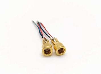 MMCX Female Solder Wire Connector DIY Audio Plug Adapter Mount Pin with Cable, MMCX Headphone DIY Replacement Earphone Cable Adapter for IE800, Shure and Other Earbuds Connector (Long Socket)