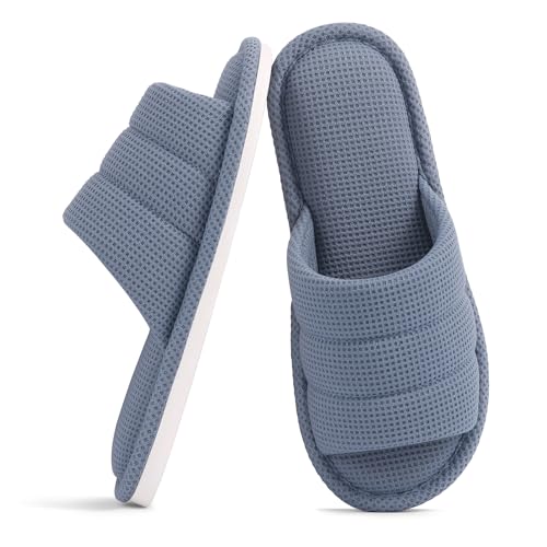 shevalues Breathable Waffle Indoor Slippers