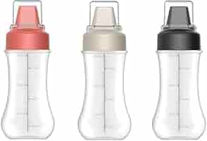 未使用品　ドレッシングボトル　200ml　350個　プラスチック製 ドレッシング用200mlペットボトル｜ドレ200