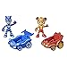 Hasbro PJ Masks - Super pigiamini, Gattoboy vs An Yu, macchine da corsa giocattolo per età prescolare, set con 2 veicoli e 2 personaggi, per bambini dai 3 anni in su