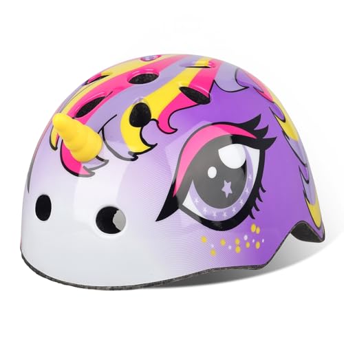 Image of Toddler Kids Bike Helmet, Adjustable and Multi-Sport, 3 Sizes for Ages 1-2-3-5-8-14 Years Child Infant Boys Girls