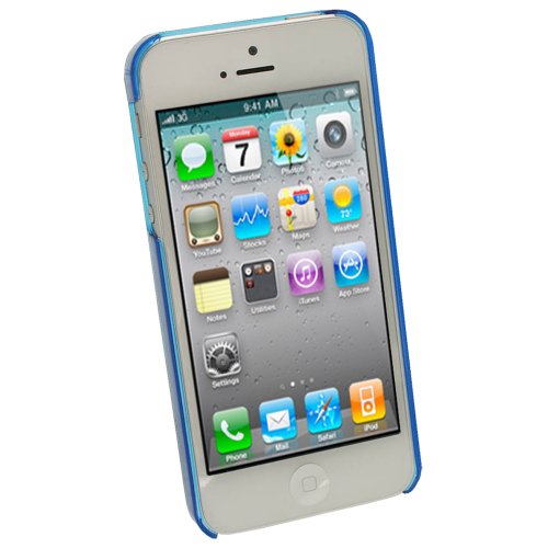 Igadgitz Blu Chiaro Custodia Rigida Case Cover