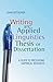 Writing an Applied Linguistics Thesis or Dissertation: A Guide to Presenting Empirical Research