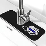 Nurses Police Wife Faucet absorbent pads for countertops, sinks and coffee bars (15' x 5.5')