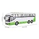 Srliya 1/30 Fernbedienungsbus-Modell, Elektrische Drahtlose Simulation, Großes RC-Bus-Spielzeug mit Fernbedienung, Fernbedienungsbus, RC-Bus-Modell, Fernbedienungsbus (Weiß Grün)