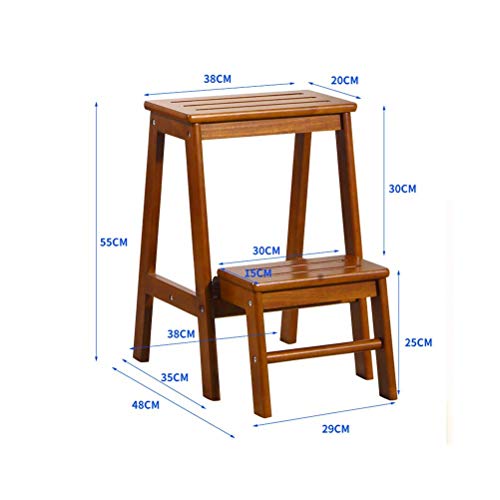 Taburetes pequeños de madera FLO para alcanzar alturas en el interior 3
