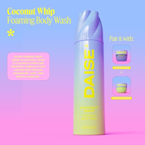 Image of Daise Foaming Body Wash in Coconut Whip, 8.8 OZ / 250 g (Pack of 2)