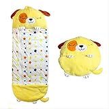 ★ almohadas pueden convertirse en sacos de dormir, En pocos segundos, Happy of Nappers se transformará de una divertida almohada de juego a un divertido saco de dormir portátil con almohadas incorporadas. Perfecto para pasar la noche en familia, o simplemente para hacerse la comodidad!