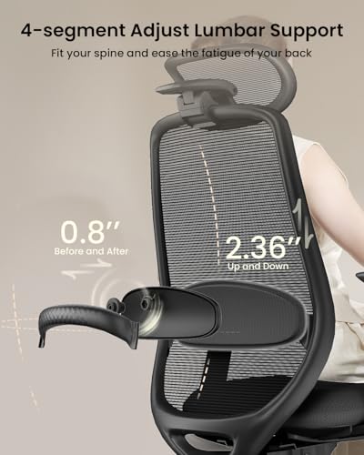 ProtoArc EK01 Plus Backlit Ergonomic Keyboard with EC200 Ergonomic Chair