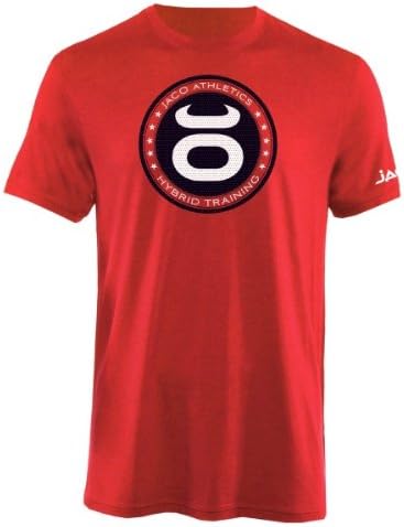 Jaco Athletics Team Competition Crew - Red-Medium