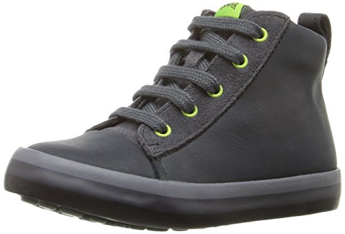 Baskets Enfant Camper Pursuit confortables en cuir noir durable