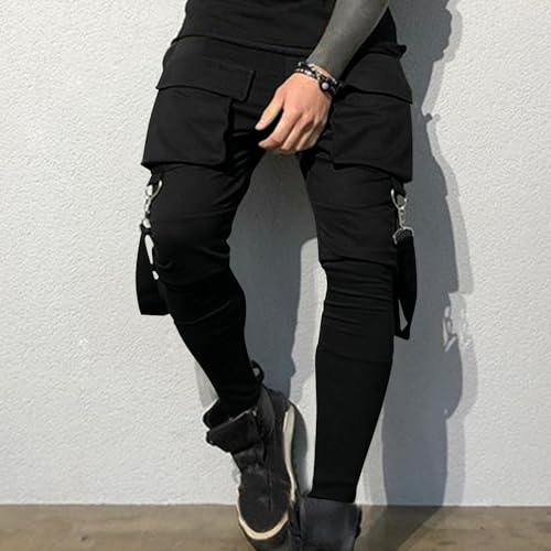 Men's Jogger Pants Techwear Hip Hop Pants Streetwear Tactical Track Pants Skinny Cyberpunk Futurism Jogger Pants2