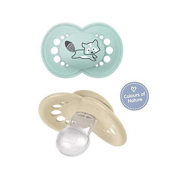 MAM Day & Night Schnuller, 6-16 Mo+ Mix // 6er Set // inkl. 2 Sterilisiertransportboxen – Bild 8