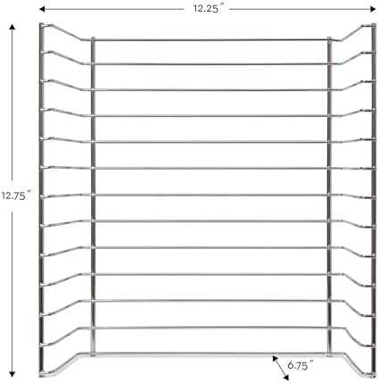 Melissa & Doug Multi-Fit Metal Wire Puzzle Rack 12 inches wide and 0.75 inches deep