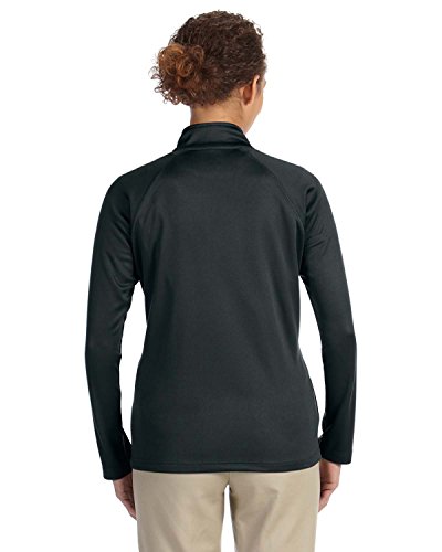 Devon & Jones Womens Stretch Tech-Shell Compass Full-Zip Dg420W -Black Xl #TOP2