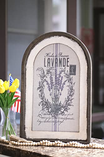 Simply Ani Lavender Wall Art Decor | French Farmhouse Decor | Shabby Chic Wall Decor | Rustic Garden Decor | Farmhouse 14 X 22 Inch #TOP4