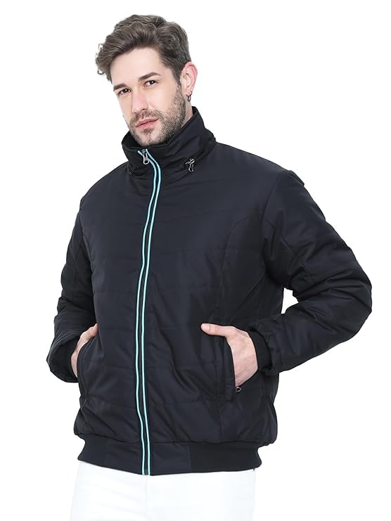 HIVER Frozee Men's Winter Jacket with Windproof Waterproof Hooded ...