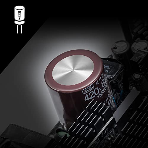 MPG A1000G PCIE5 Alimentatore Spina EU (1000W), certificato 80 Plus Gold, ATX 3.0 100% modulare, supporto GPU PCIe 5.0, 105°C condensatori giapponesi, 0% RPM Mode, cavi piatti - 10 anni garanzia - Alimentatore - Immagine 4