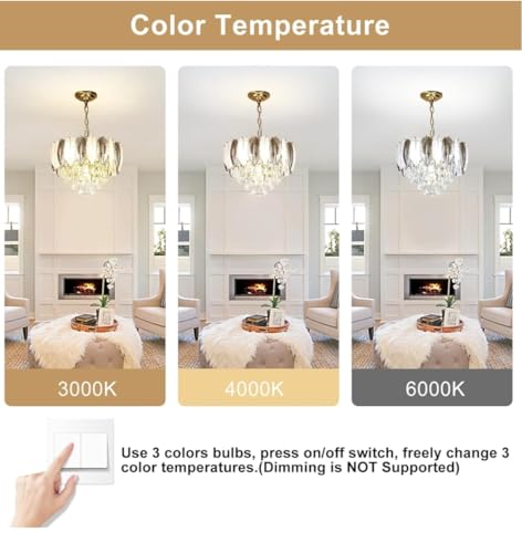Image of Avior Crystal Chandelier /Jhumar /Jhoomar Light for Hall, Chandelier for Living Room, Home Decorative Lights (Petals Exqusite Design, Golden Finish) (Silver 500 mm)
