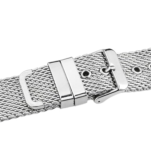 Bracelet en acier inoxydable sports 20mm 22mm universel en maille or pour homme