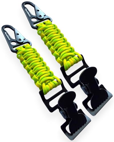 ParaDance Tactical Glove Clip Work Holder Strap Heavy Duty Metal Alligator Glove Grabber Keeper Accessory Firefighter Rescue Safety Construction Belt Loop Backpack Camping Hiking Gardening Mechanic, Y