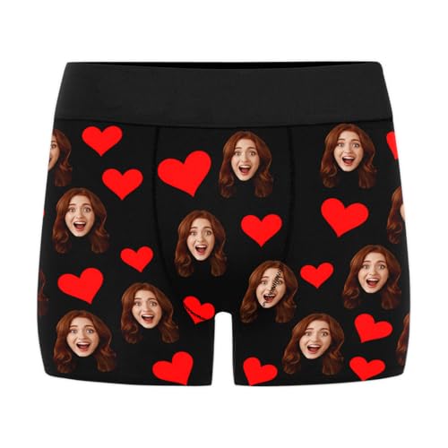 Customized Boxer Briefs for Boyfriend Husband Him,Size XS-5XL
