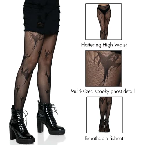 Image of Leg Avenue Women's Dark Alternative Fishnet Tights