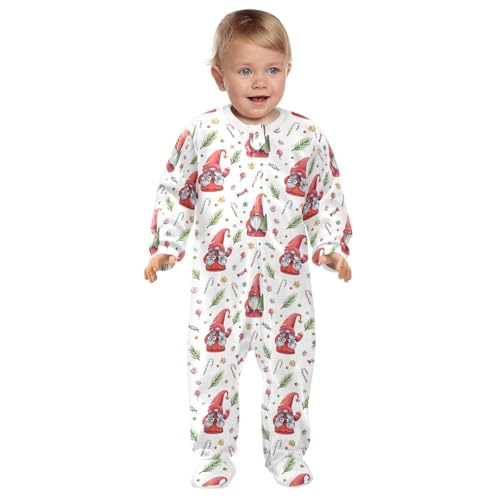 Dussdil Baby One-Piece Footies Newborn Rompers Pajamas Cotton Footed Pjs for Sleep Play Boys Girls 3 6 9 12 18 24m3