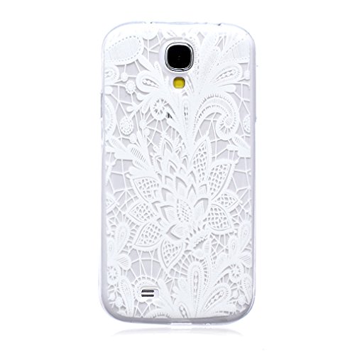For Galaxy S4 , ivencase TPU Protective [Clear] Case Cover for Samsung Galaxy S4 SIV i9500 + One 