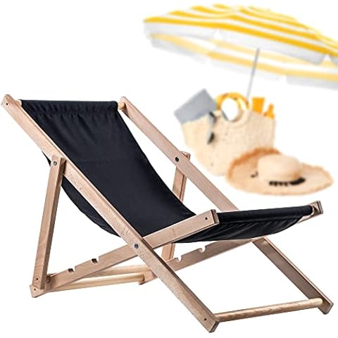 KADAX Beech Wood Foldable Sun Lounger Cover