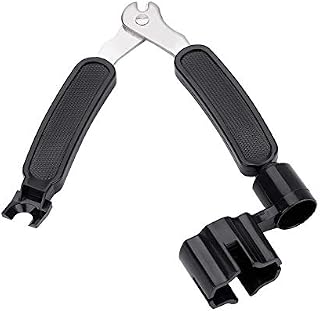 Guitar String Cutter, Black 3-In-1 Guitar String Winder Cutter Bridge Pin Puller for Bass GuitarCleaning, repair and maintenance