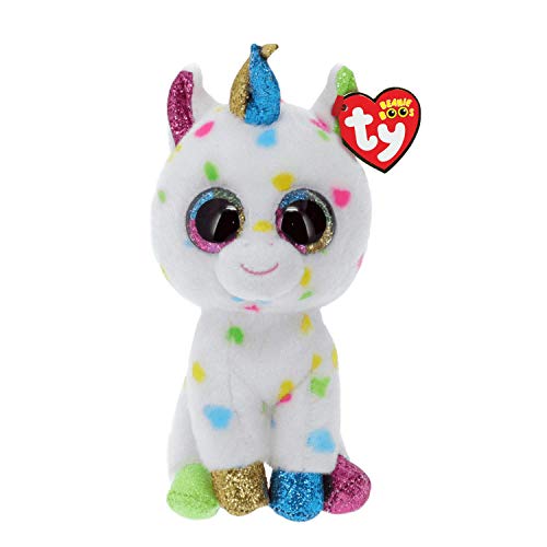 TY Harmonie Peluche unicornio, color multicolor, blanco (United Labels Ibérica 36891TY) ,...