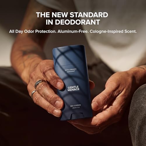 Image of Gentle Menace Aluminum-Free Deodorant for Men, Sandalwood