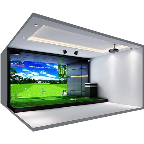 Écran d'impact de simulateur de golf 3,2x4m - Ne déchirez plus vos filets de practice maison - 2