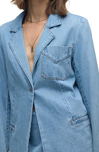 HUDSON Women's Stylized Boyfriend Blazer4