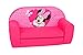 Disney Sofa Minnie con cuori, rosa