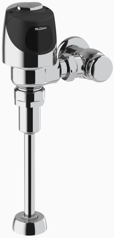 Sloan 3250401 Royal Optima urinal flush meter, 8.00 x 8.00 x 16.00 inches, Chrome