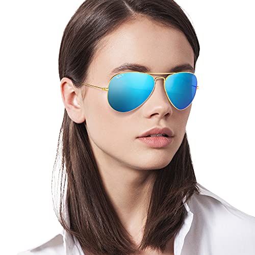 Image of Ray-Ban RB3025 Classic Polarized Aviator Sunglasses