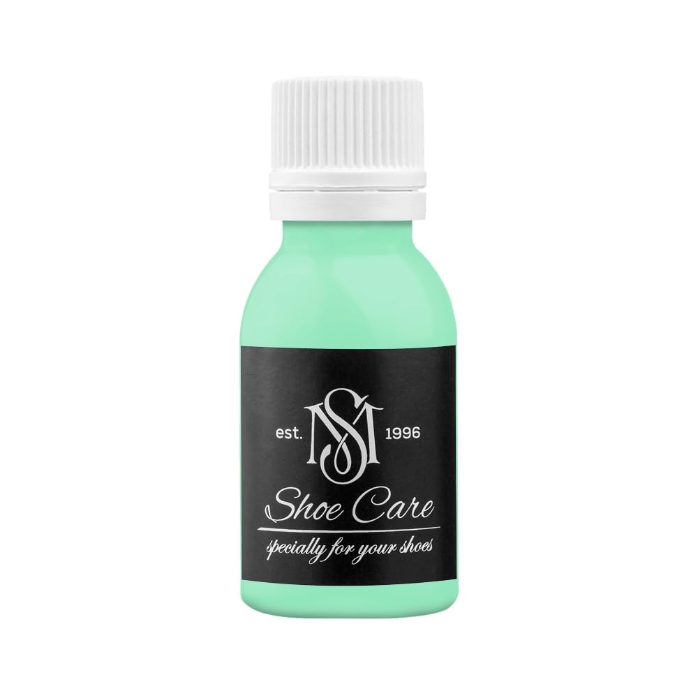 Uniwersalna farba do skóry - NCS S 0540-G Zieleń Mięty - Mocno kryjąca farba do renowacji obuwia, toreb i sneakersów marki MAVI STEP - 50 ml / 1.70 fl oz