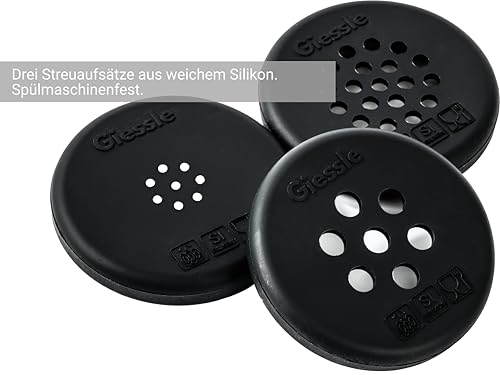 Foto von GIESSLE 30x Gewürzgläser mit 94x Etiketten im Set mit Korkverschluss Vorratsgläser Gewürzdosen