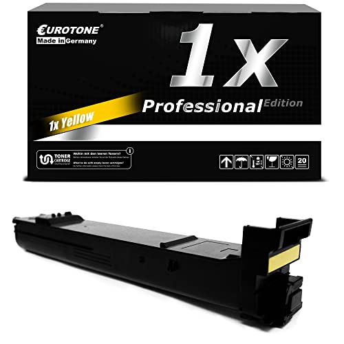 E.T. Toner compatible avec Konica Minolta Magicolor 5500 5550 5570 5650 5670 remplace A06V253 Jaune