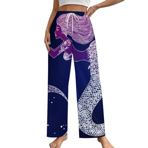 Pantalon de pyjama femme confortable à poches pour dormir sereinement S