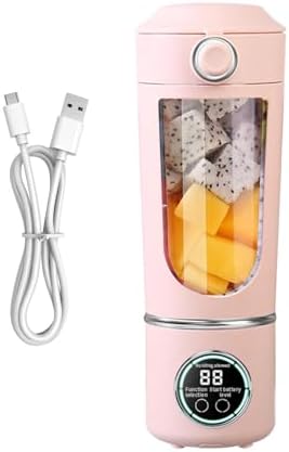 Kişisel Blender,700 ml Kablosuz USB Şarj Edilebilir Meyve Mikseri | Taşınabilir Elektrikli Meyve Sıkacağı Bardak | Otel, Okul, Seyahat, İş Gezisi, Mutfak, Spor Salonu, Yurt, Daire, Erkekler, Gençler, - Görsel 1