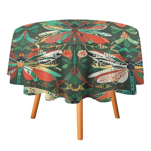 Nappe de table ronde en polyester 178 cm pour repas de fête - 2