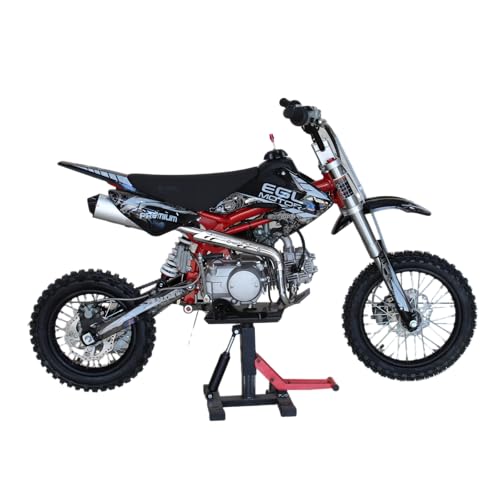 ACE POWER 125CC Dirt Bike (A9 Premium) 4-Stroke Kick Start Manual 4-Speed, 4.5L Fuel Tank, 14
