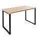 Produktbild riess-ambiente.de Design Laptoptisch Oak Desk Eiche Optik Vintage Gestell Eisen Schwarz Schreibtisch Konsolentisch Büro Tisch