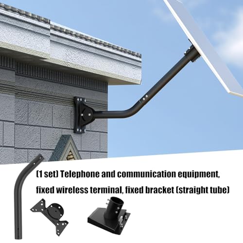 Support d'antenne satellite extérieur fixation murale plafond et inclinaison rotative