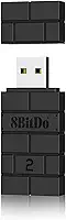 8Bitdo Adaptador de controle adaptador 2 USB sem fio para Switch/Switch 2, Windows, Mac e Raspberry Pi, compatível com controle Bluetooth Xbox Series X e S, Xbox One, PS5/PS4/PS3