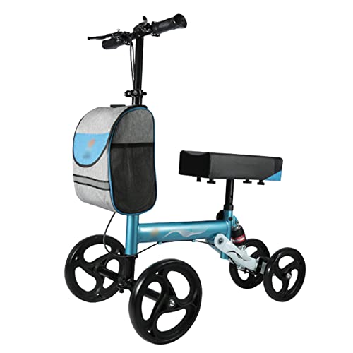Andadores plegables y ligeros para fracturas, ayuda para caminar para tobillo con una sola pierna, entrenador de rehabilitación de lesiones, ayuda para caminar, una estrella de luz